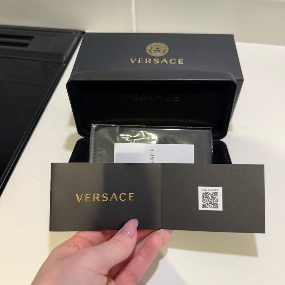 Versace VE4481 Black Sunglasses - Picture 8 of 10